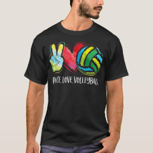 Camiseta Voleibol femenino Mujeres Paz Vóley