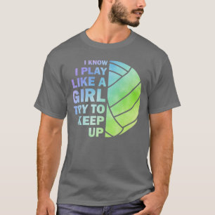 Camiseta Voleibol genial para mujeres y niñas jóvenes Volle