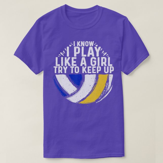 Camiseta Voleibol Guay Para Mujeres Chicas Voleibol Juvenil (Diseño del anverso)