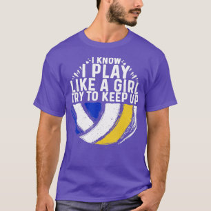 Camiseta Voleibol Guay Para Mujeres Chicas Voleibol Juvenil