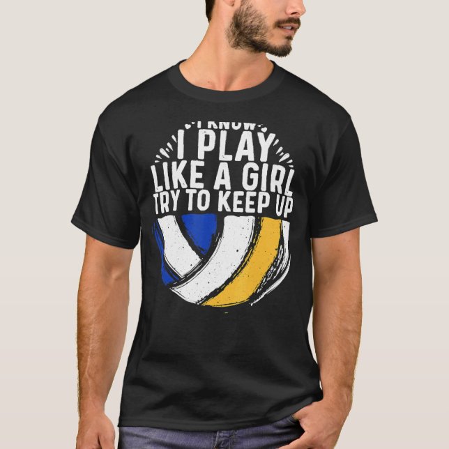 Camiseta Voleibol Guay Para Mujeres Chicas Voleibol Juvenil (Anverso)