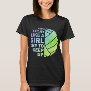 Camiseta Voleibol Guay Para Mujeres Chicas Voleibol Juvenil