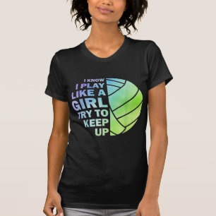 Camiseta Voleibol Guay Para Mujeres Chicas Voleibol Juvenil