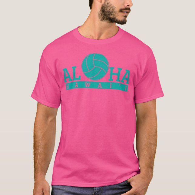Camiseta Voleibol Hawaii Hawaii Beach Aloha (Anverso)