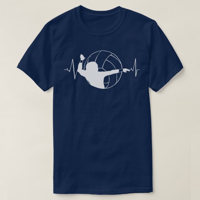 Camiseta Voleibol Heartbeat 6 (Diseño del anverso)