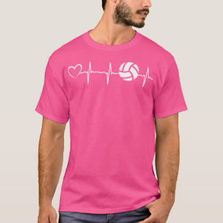 Camiseta Voleibol Heartbeat Voleibol Voley Beach Voley