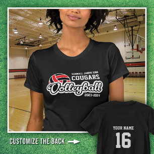 Camiseta Voleibol JH Cougars de la Tumba Negra 2023-2024