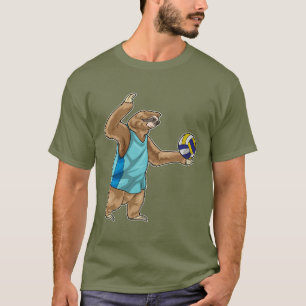 Camiseta Voleibol jugador de eslogan