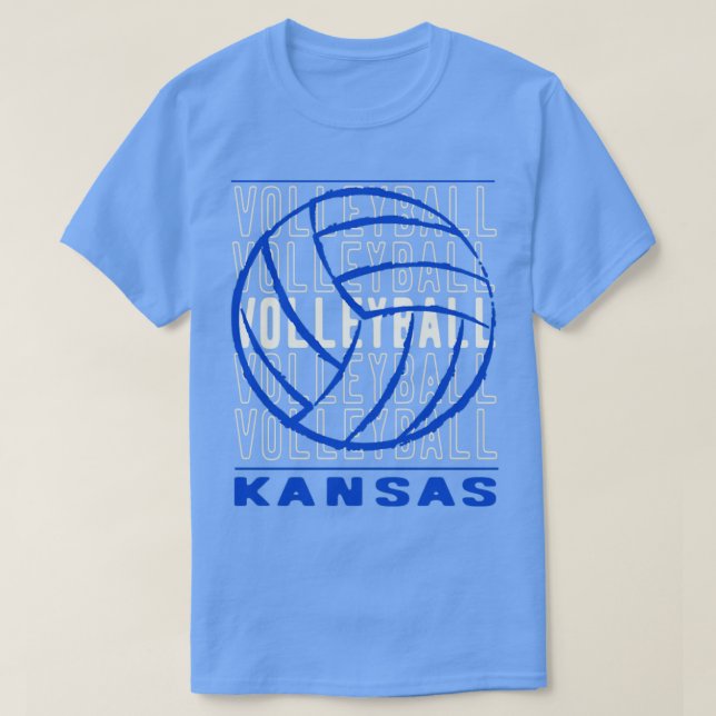 Camiseta Voleibol Kansas (Diseño del anverso)