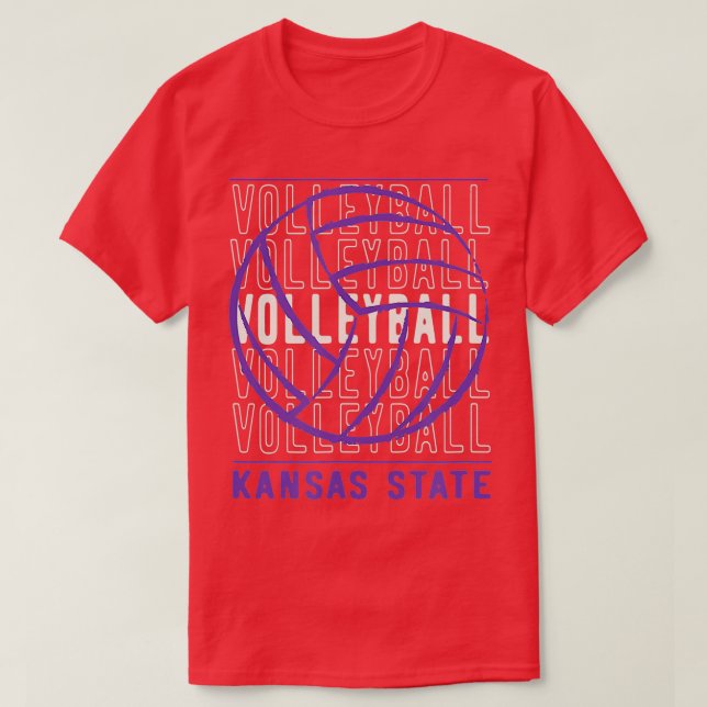 Camiseta Voleibol Kansas (Diseño del anverso)