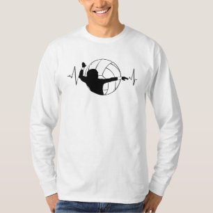 Camiseta Voleibol - Latido del corazón del jugador de volei