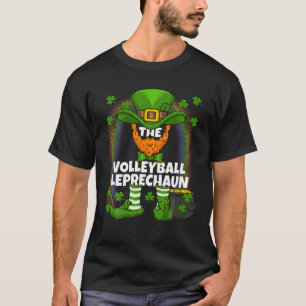 Camiseta Voleibol Leprechaun Familia Matando A Patrones