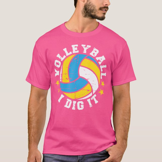 Camiseta Voleibol lo cago (Anverso)