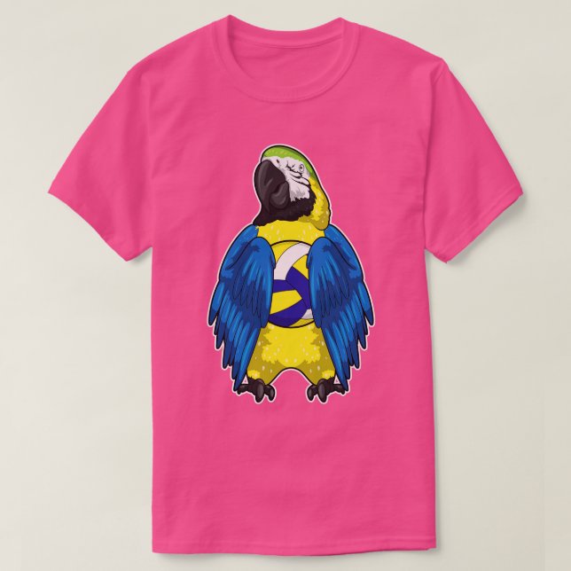 Camiseta Voleibol loro (Diseño del anverso)