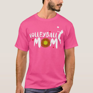 Camiseta Voleibol Mamá Para Mujeres Cuelgan Voleibol