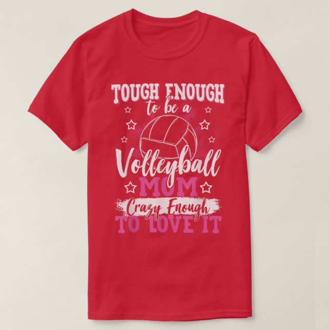 Camiseta Voleibol Mamá Voleibol Jugador de Voleibol (Diseño del anverso)