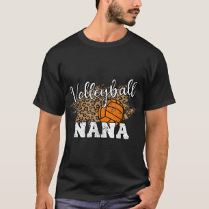 Camiseta Voleibol Nana Leopard Fun Voleibol Nana
