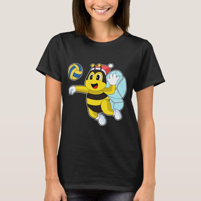 Camiseta Voleibol Navidad Bee (Anverso)