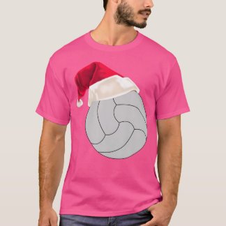 Camiseta Voleibol navidad En Santa Hat
