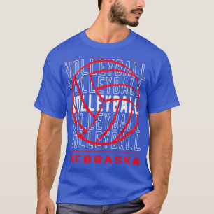 Camiseta Voleibol Nebraska