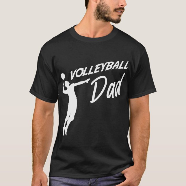 Camiseta Voleibol Padre Volleyball Dad (Anverso)