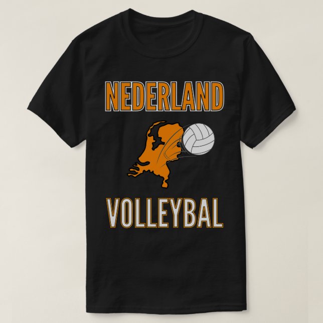 Camiseta Voleibol Países Bajos 2 (Diseño del anverso)