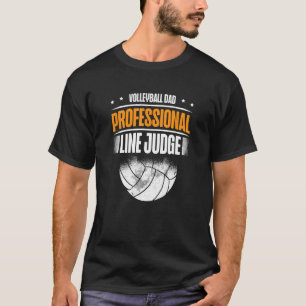 Camiseta Voleibol Papa Profesional Juez de Línea Funny Voll