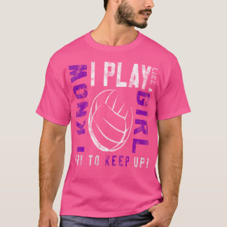 Camiseta Voleibol Para Chicas Juega Como Un Chica