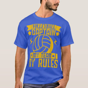 Camiseta Voleibol para hombres y mujeres Capitán de mi equi