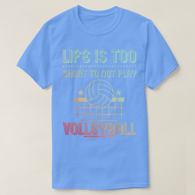 Camiseta Voleibol para hombres y mujeres jugador de voleibo (Diseño del anverso)