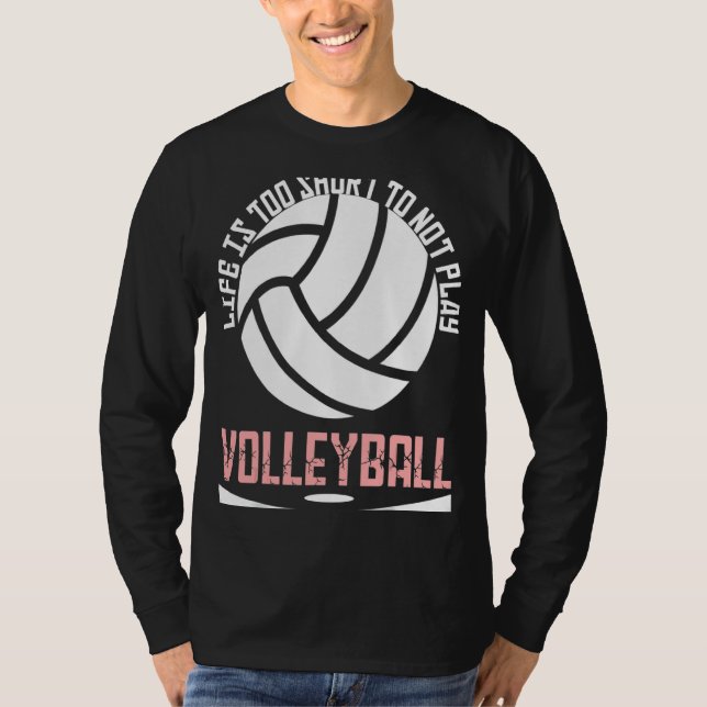 Camiseta Voleibol Para Hombres Y Mujeres Jugadores De Volei (Anverso)