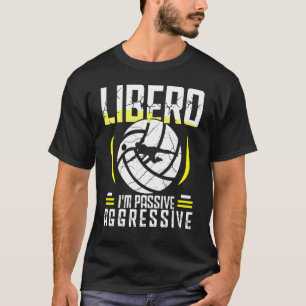 Camiseta Voleibol Para Hombres Y Mujeres Libero 1