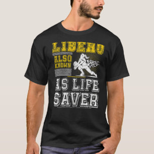 Camiseta Voleibol Para Hombres Y Mujeres Libero También Con