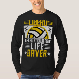Camiseta Voleibol Para Hombres Y Mujeres Libero También Con
