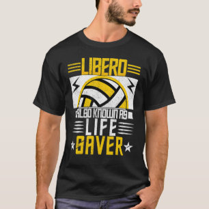 Camiseta Voleibol Para Hombres Y Mujeres Libero También Con
