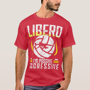 Camiseta Voleibol para hombres y voleibol femenino Libero T