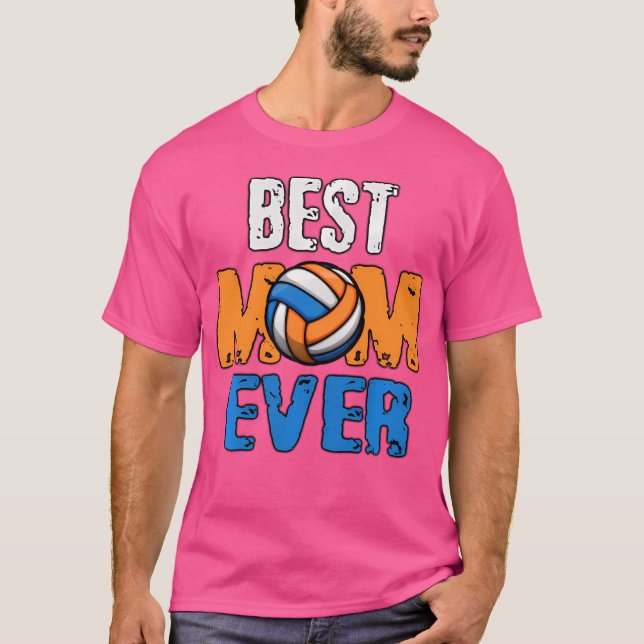Camiseta Voleibol Para Mamá Voleibol (Anverso)