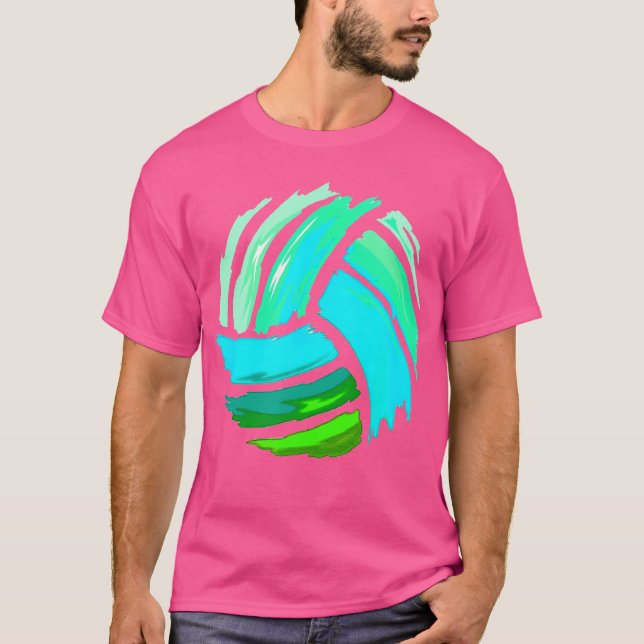 Camiseta Voleibol Para Niños Y Adultos (Anverso)