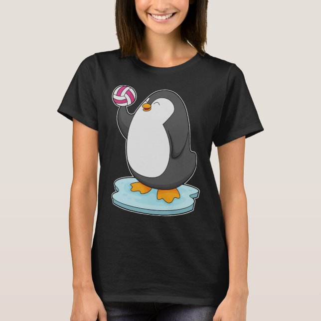 Camiseta Voleibol pingüino (Anverso)