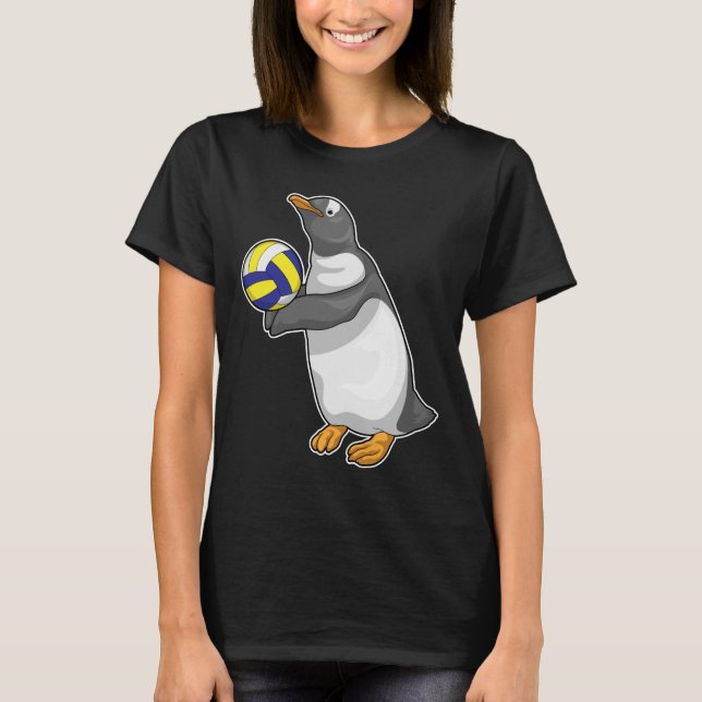 Camiseta Voleibol pingüino (Anverso)