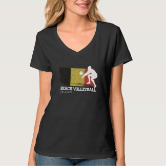 Camiseta Voleibol playa Bandera Belga Bandera Juega Voleibo
