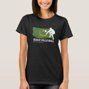 Camiseta Voleibol playa Bandera de Mauritania, Voleibol de 