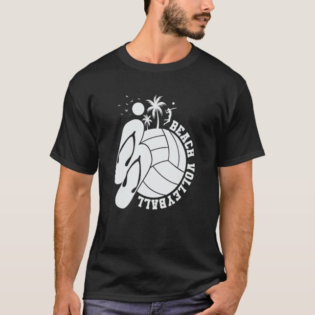 Camiseta Voleibol playa Flip Flops Slippers (Anverso)