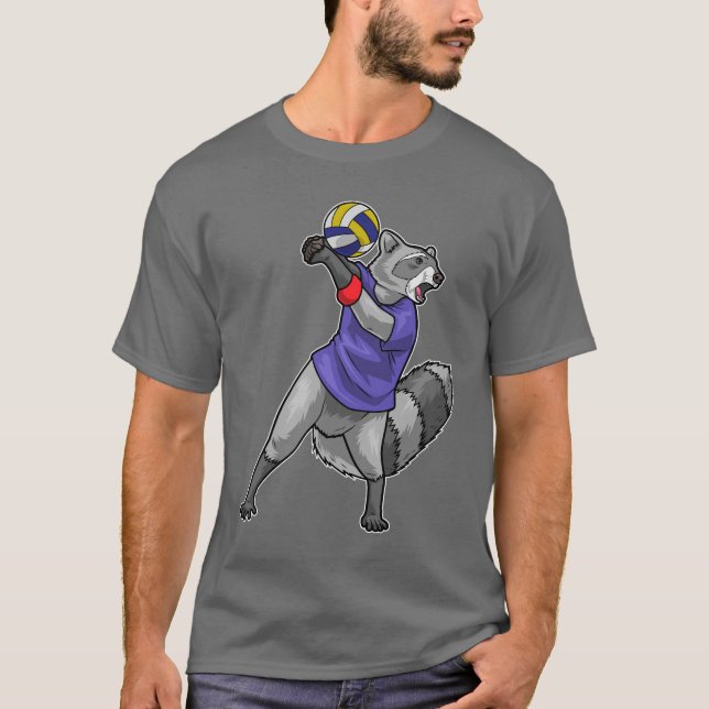 Camiseta Voleibol Racoon (Anverso)