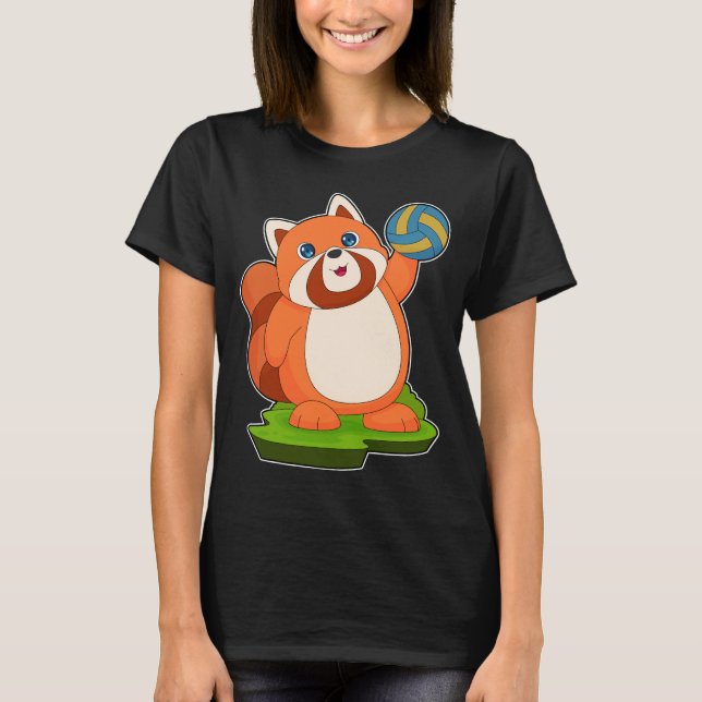 Camiseta Voleibol Red Panda (Anverso)