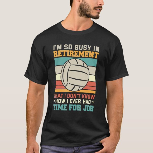 Camiseta Voleibol retirado entrenador de voleibol playa v (Anverso)