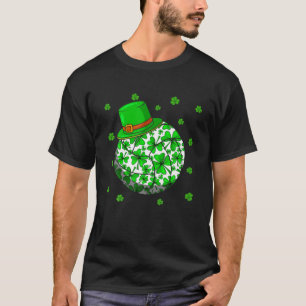 Camiseta Voleibol Retro San Patrick's Day Shamrock Irish