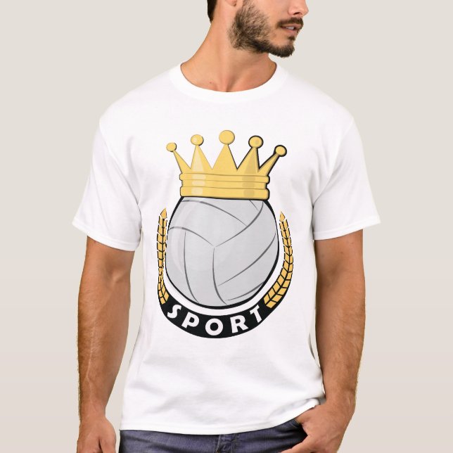 Camiseta Voleibol - Rey de los Deportes (Anverso)