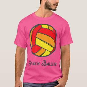 Camiseta Voleibol Saturado de Voleibol de Puente de Playa