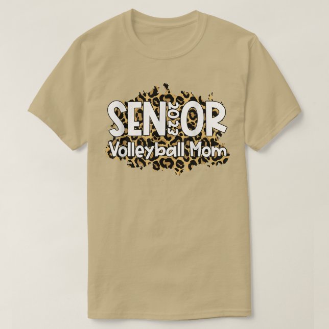 Camiseta Voleibol Senior Mom 2023 Volleyball Mom Graduati (Diseño del anverso)